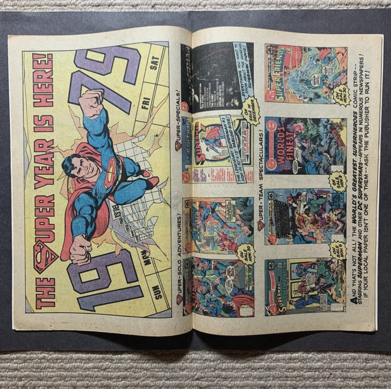 Superman 332 - Bronze Age Dc Comics 1979