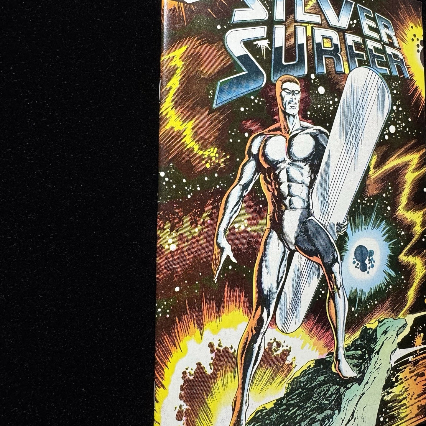 Silver Surfer 1 - Origin Of Silver Surfer - Bronze Age Marvel Comics 1982