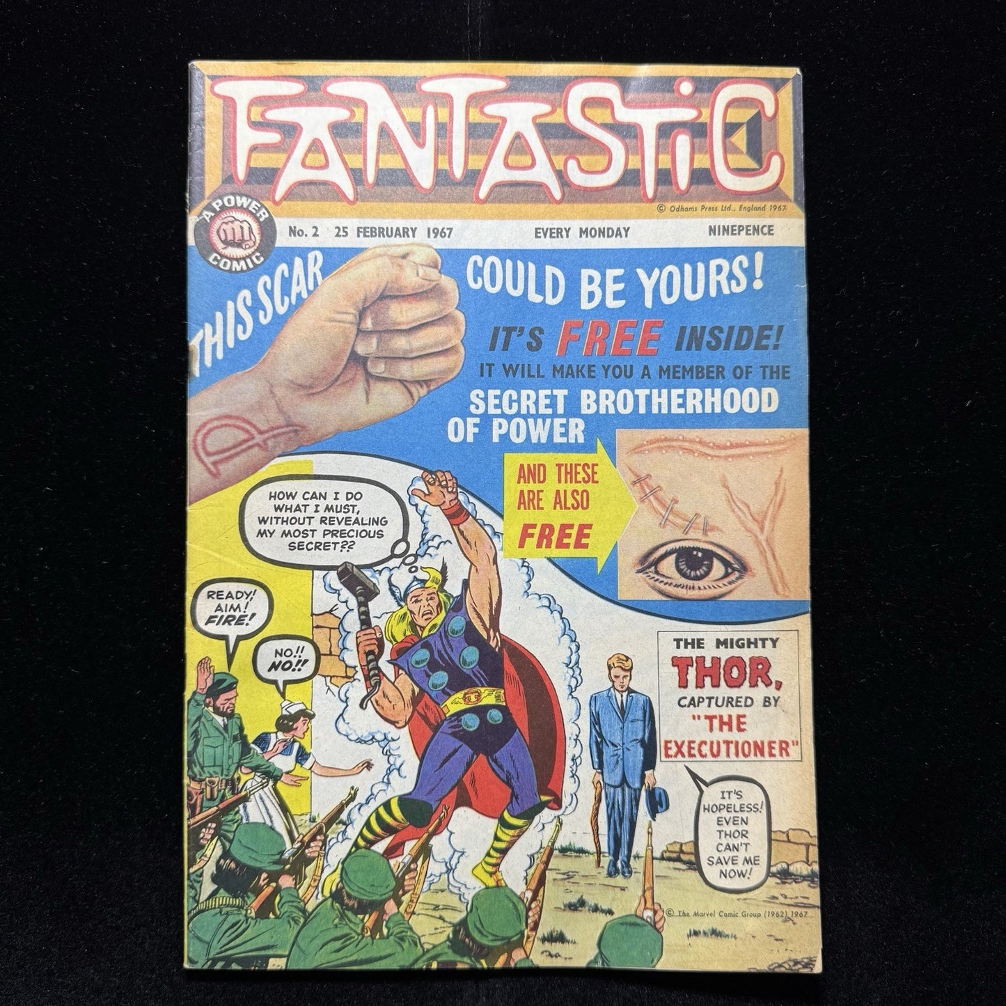 Fantastic! 2 - British Comics - Silver Age Odhams/ IPC Magazines Comics 1967