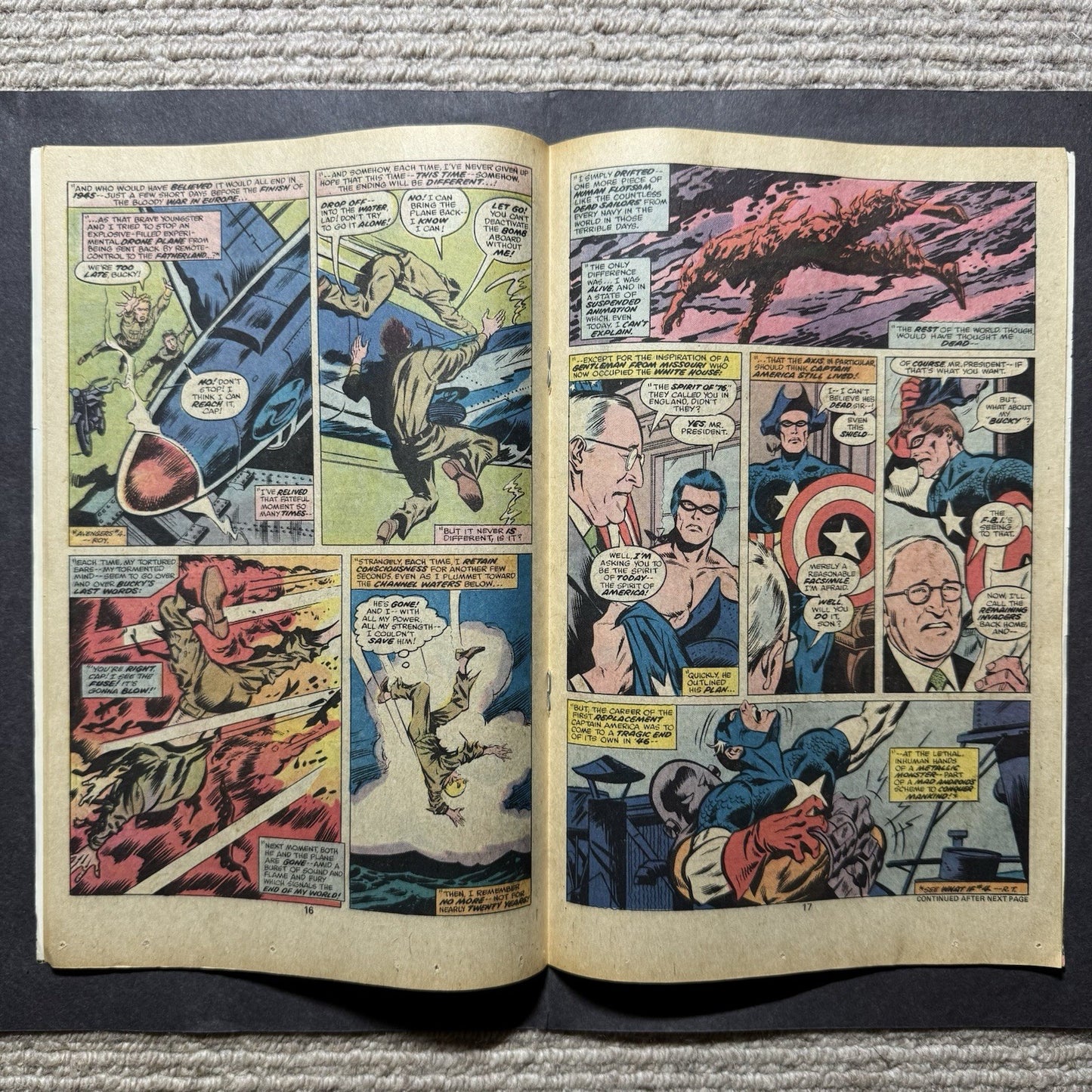 Captain America 115 - Bronze Age Marvel Comics 1977
