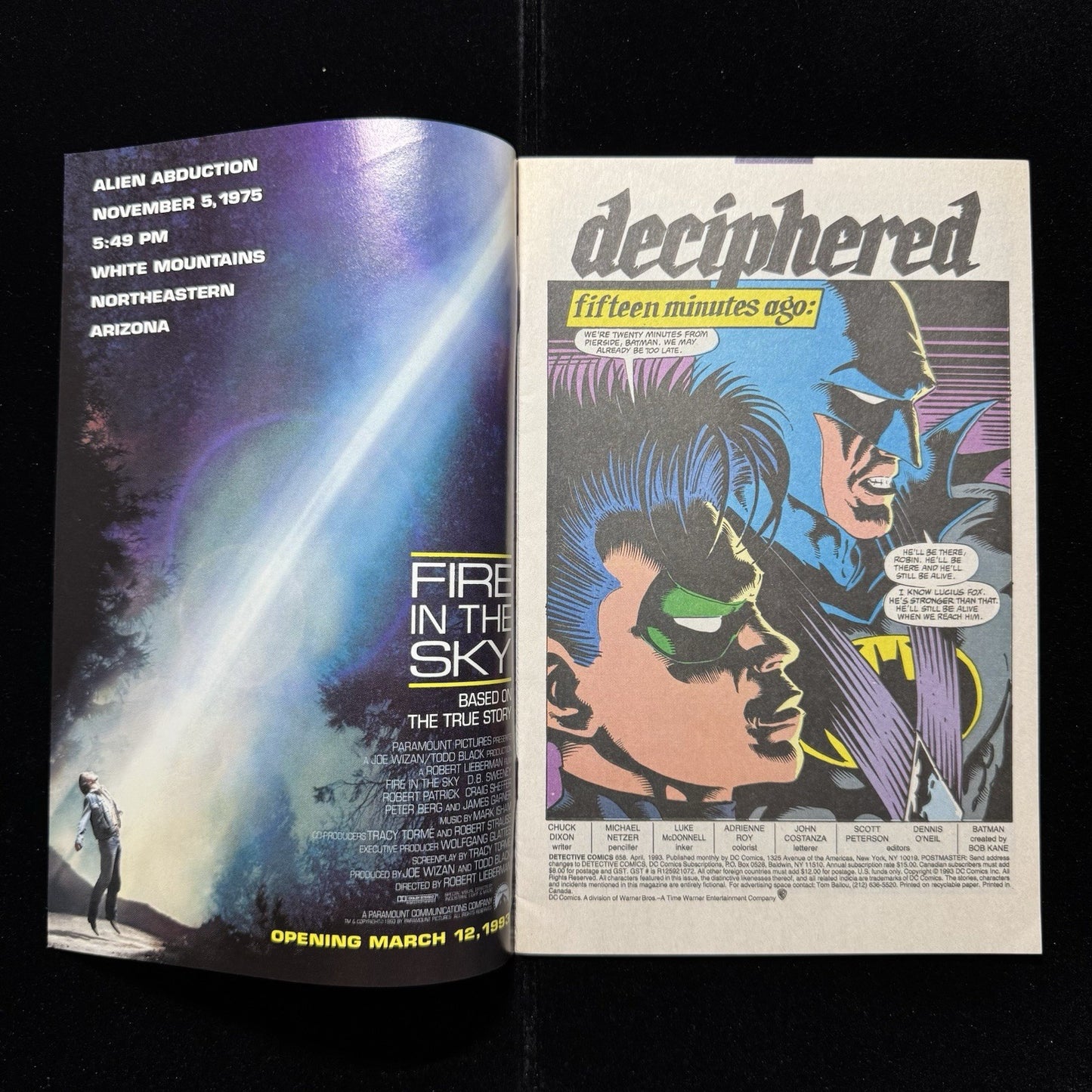 Detective Comics 658 - Modern Age Dc Comics 1993
