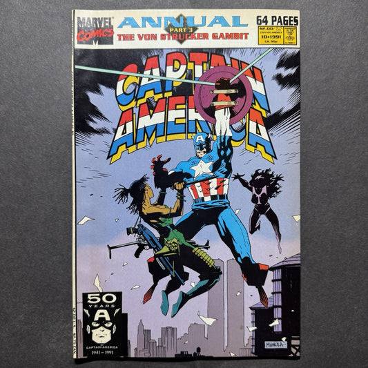 Captain America 10 - Copper Age Marvel Comics 1991