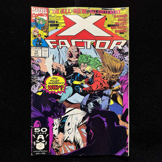 X-Factor 72 - Copper Age Marvel Comics 1991