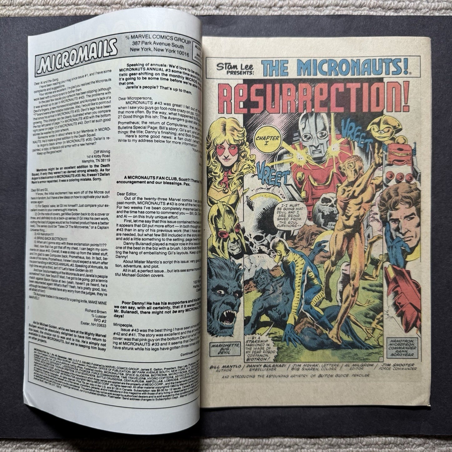 Micronauts 48 - Bronze Age Marvel Comics 1982