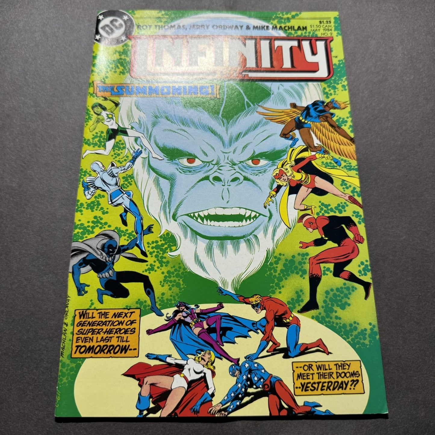 Infinity Inc 2 - Copper Age Dc Comics 1984