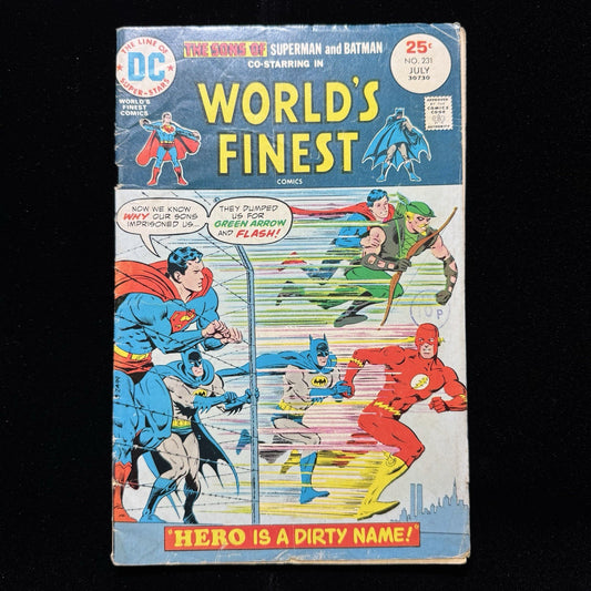 Worlds Finest 231 - Bronze Age Dc Comics 1975