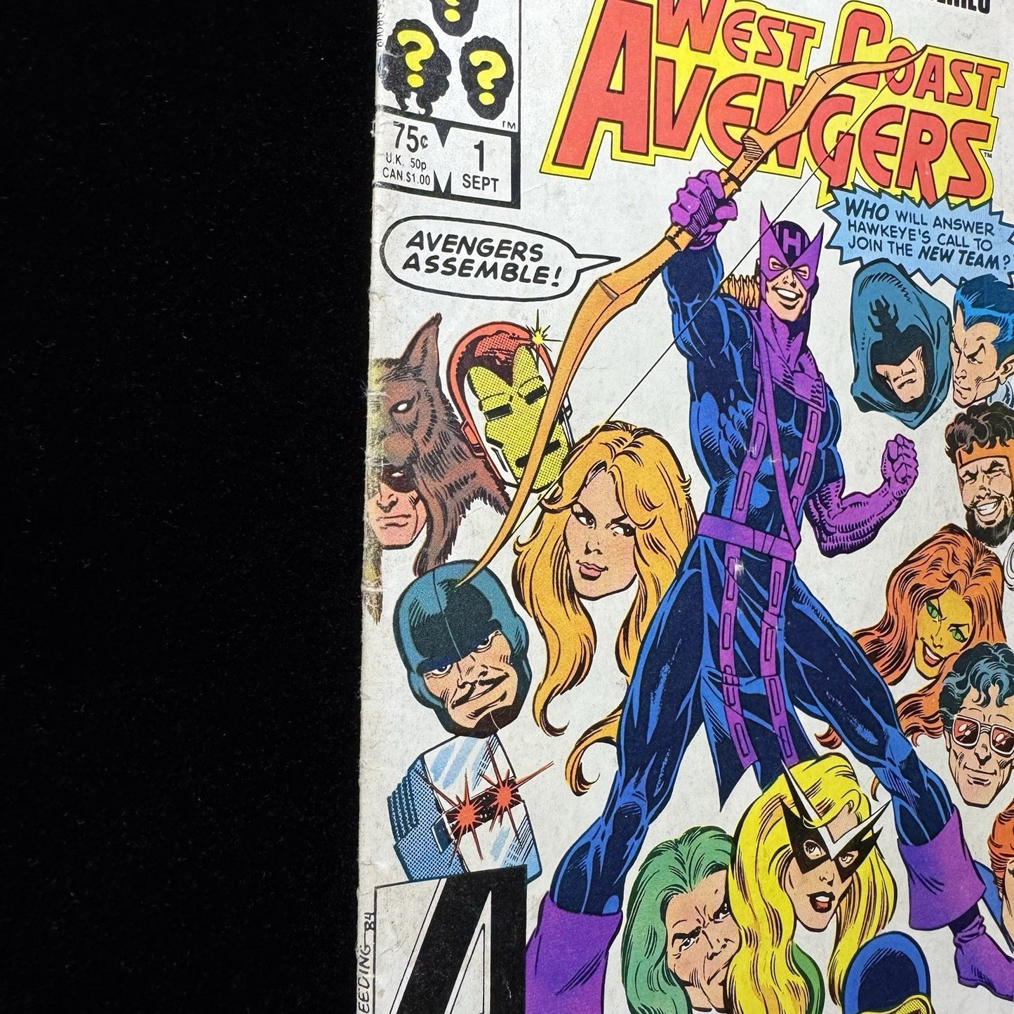 West Coast Avengers 1 - 1st App West Coast Avengers - Copper Age Marvel 1984