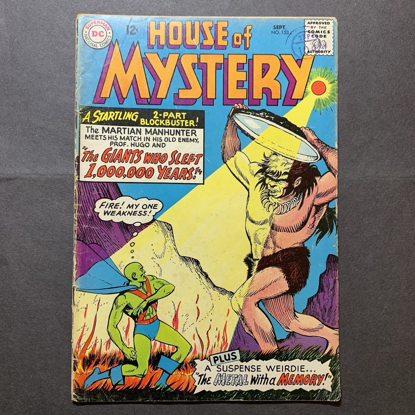 House Of Mystery 153/ Silver Age Dc Comics 1965