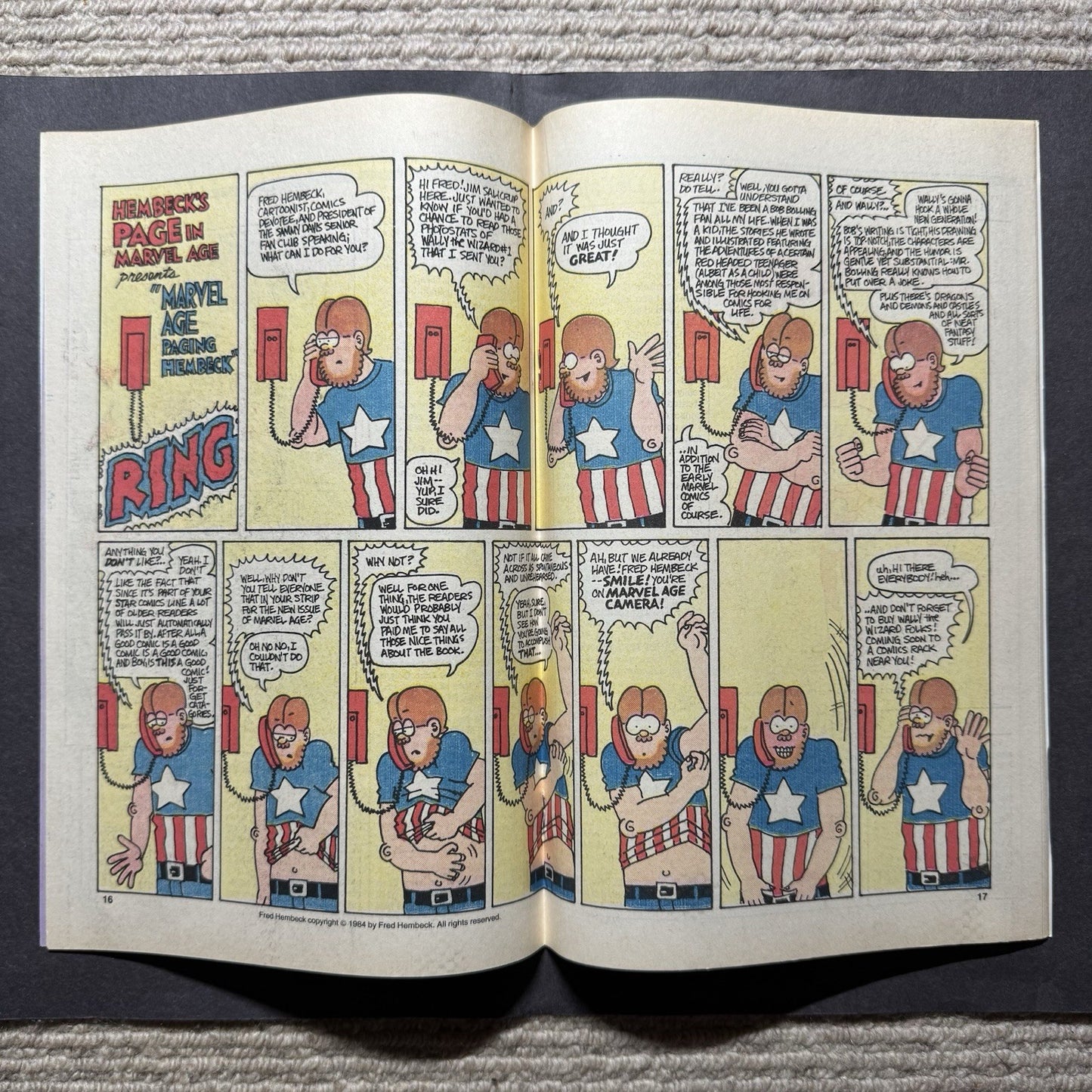Marvel Age 19 - Copper Age Marvel Comics 1984