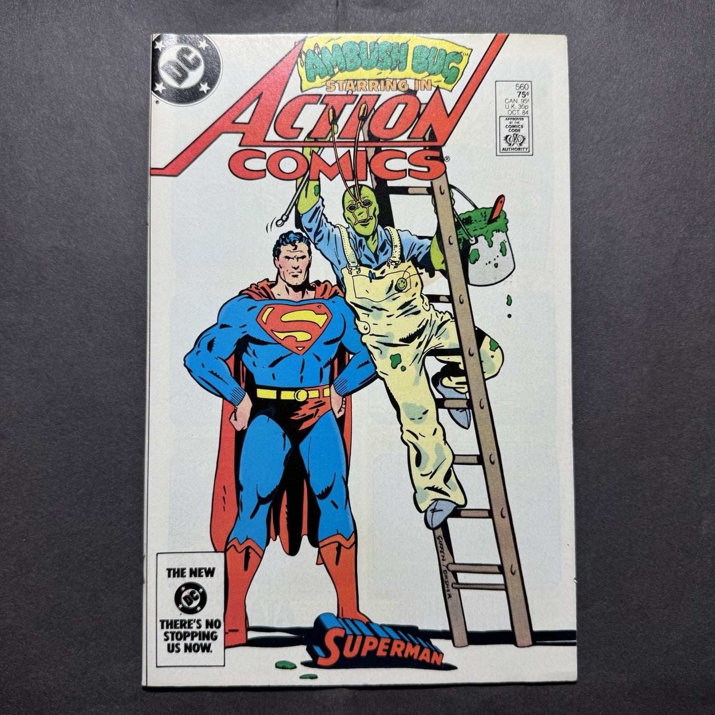 Action Comics 560 - Copper Age Dc Comics 1984