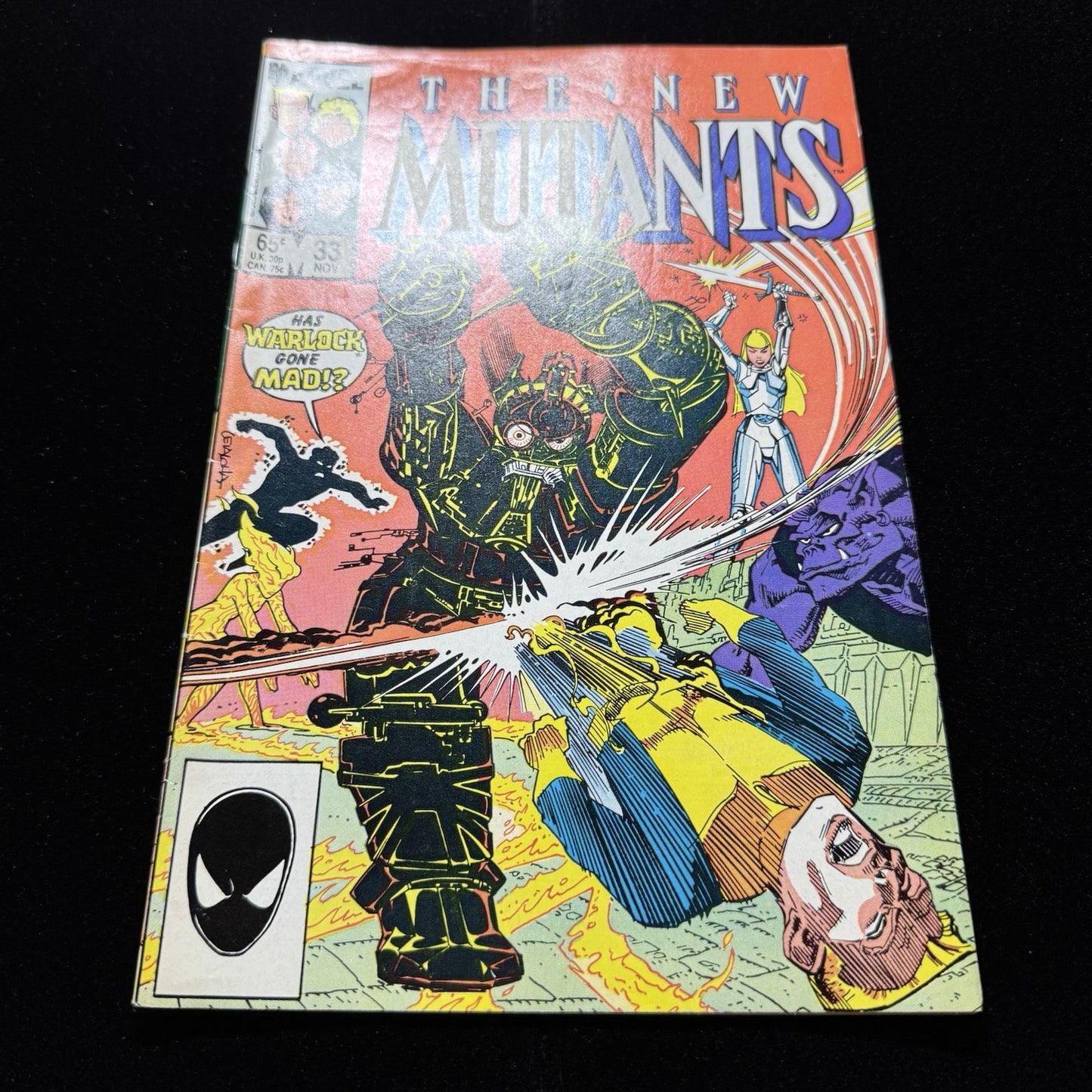 New Mutants 33 - Copper Age Marvel Comics 1985