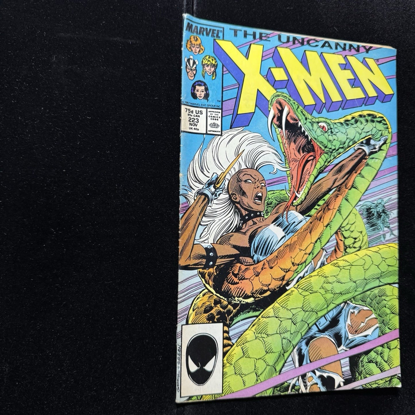 Uncanny X-Men 223 And 218 - Comic Bundle - Copper Age Marvel Comics 1987