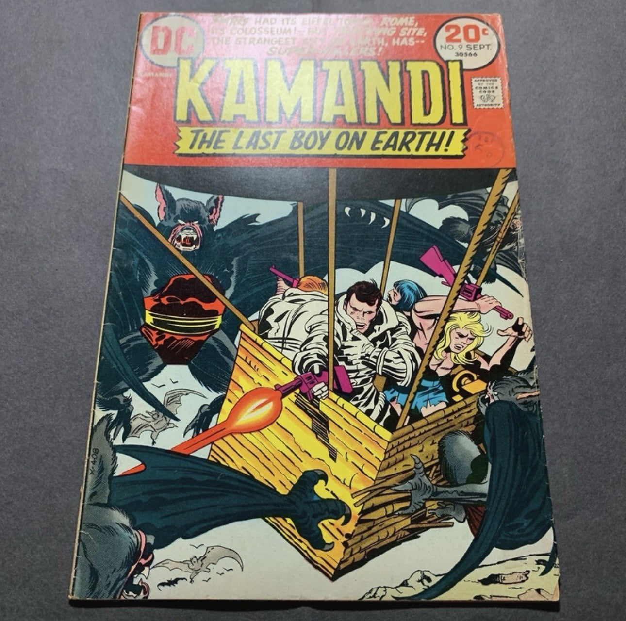 Kamandi 9 - Bronze Age Dc Comics 1973