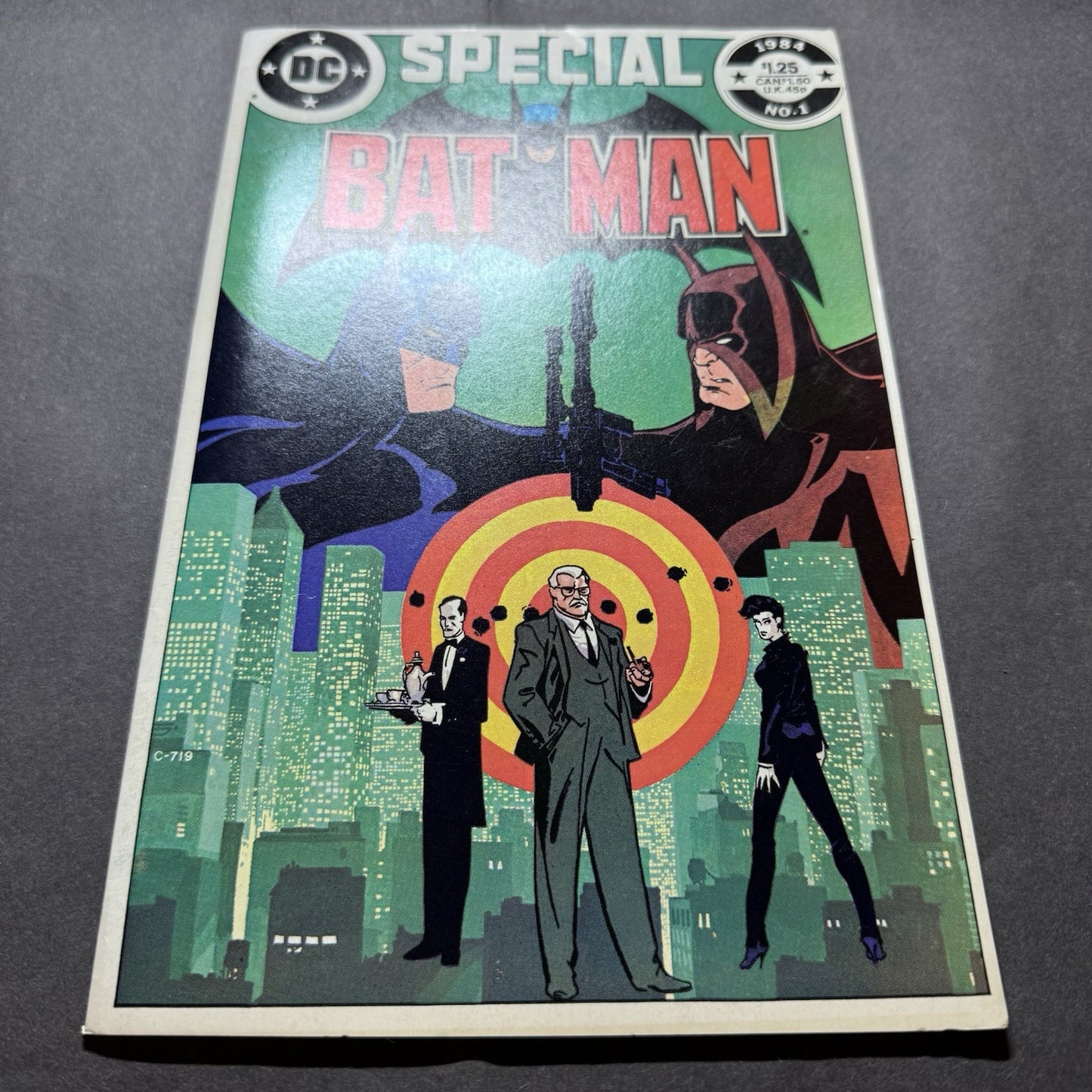 Batman Special 1 - 1st Appearance Of Wrath - Copper Age Dc Comics 1984