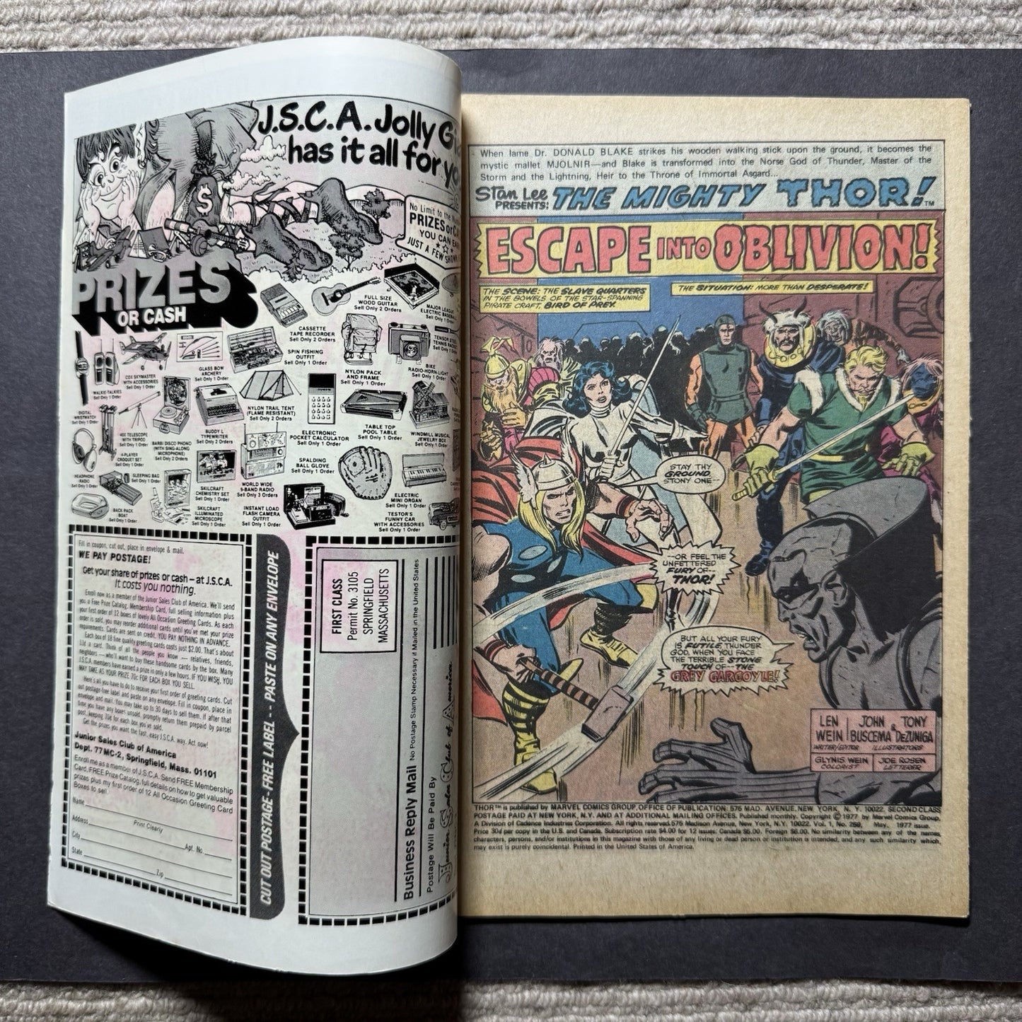 Thor 259 - Bronze Age Marvel Comics 1977