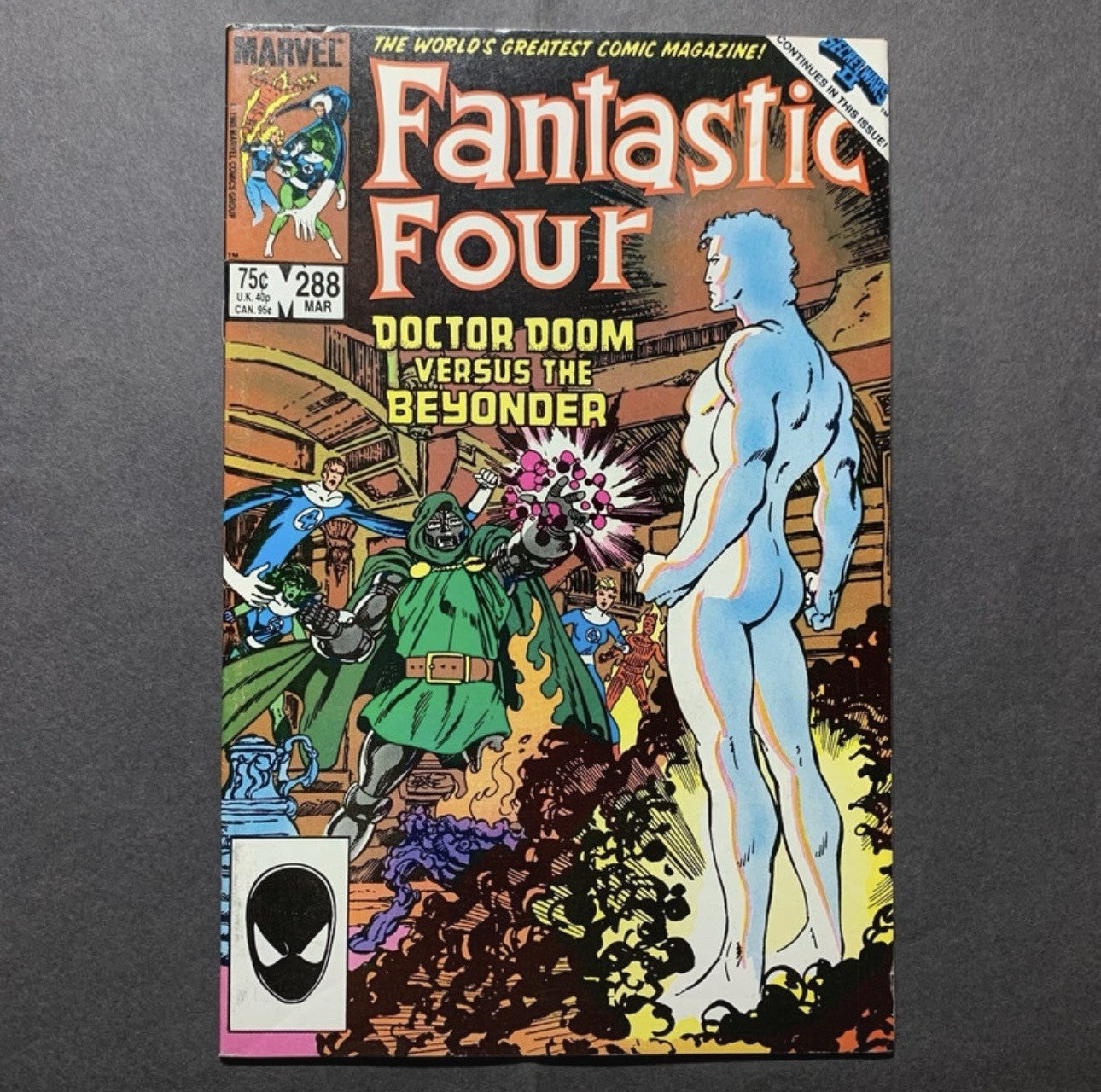 Fantastic Four 288 - Copper Age Marvel Comics 1986