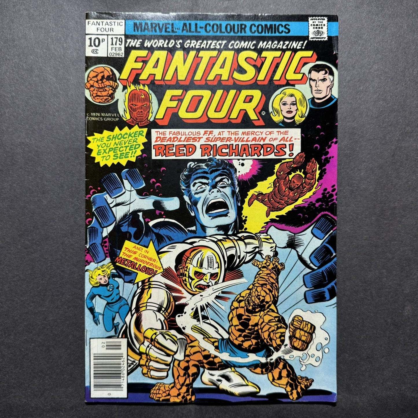 Fantastic Four 179 - Bronze Age Marvel Comics 1977