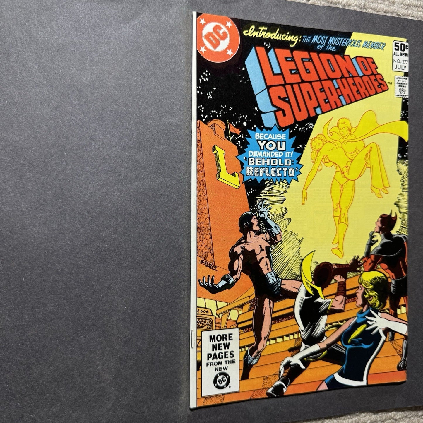Legion Of Super-Heroes 277 - 1st appearance Reflecto - Bronze Age Dc Comics 1981