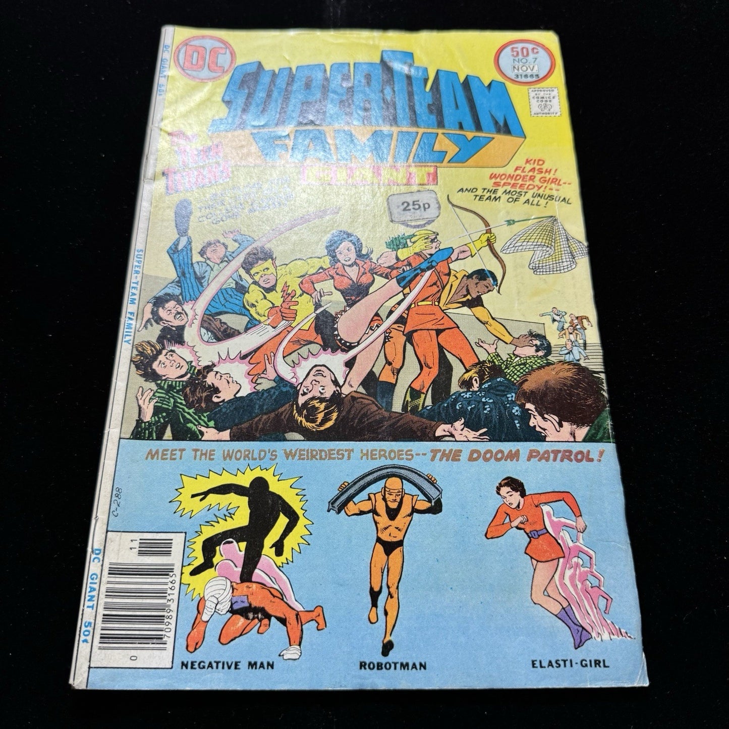 Super Team Family 7 - Bronze Age Dc Comics 1976