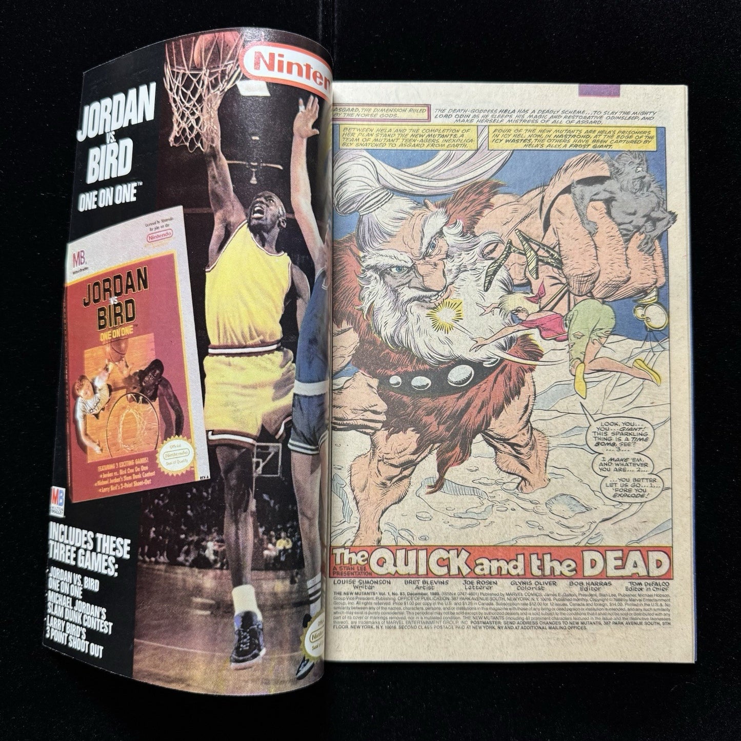New Mutants 83 - Copper Age Marvel Comics 1989