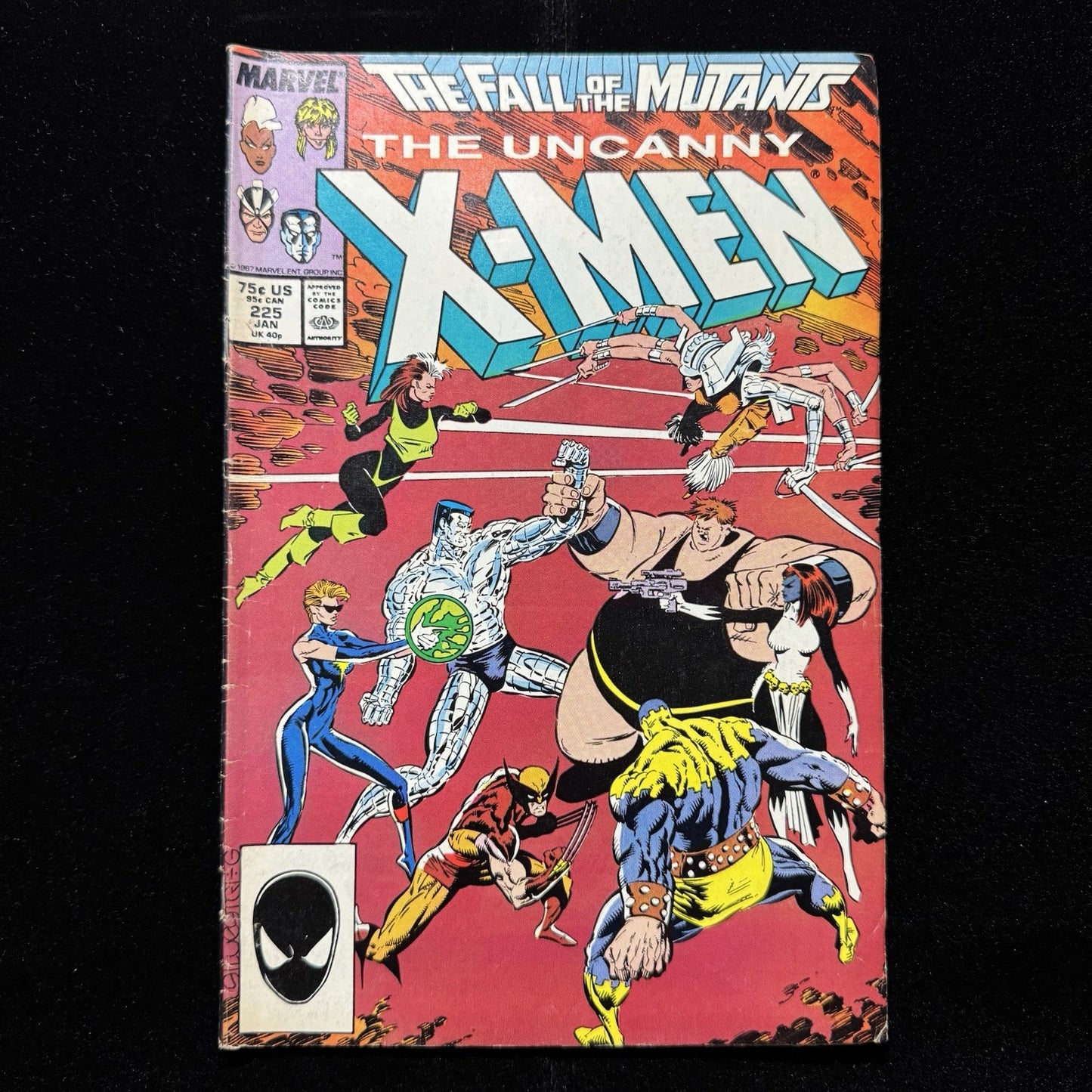 Uncanny X-Men 230 And 225 - Comic Bundle - Copper Age Marvel Comics 1988
