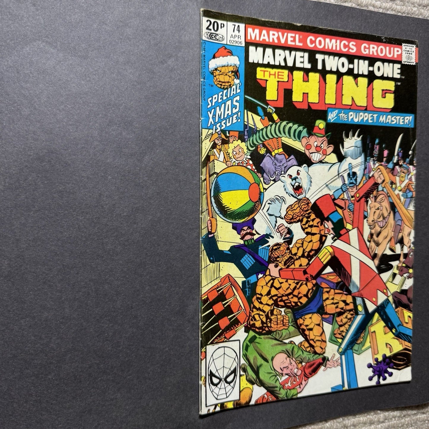 Marvel Two In One 74 - Bronze Age Marvel Comics 1981