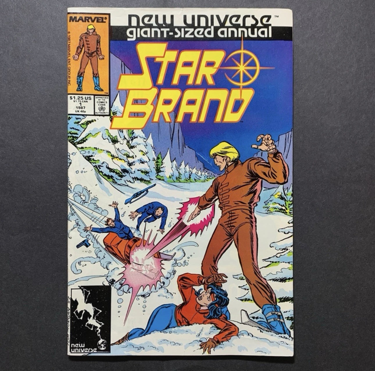 Star Brand 1, 2 and Star Brand Giant Sized annual 1 - copper age marvel 1986/87