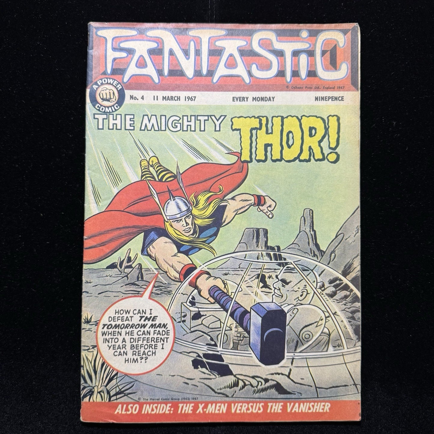 Fantastic! 4 - British Comics - Silver Age Odhams/ IPC Magazines Comics 1967