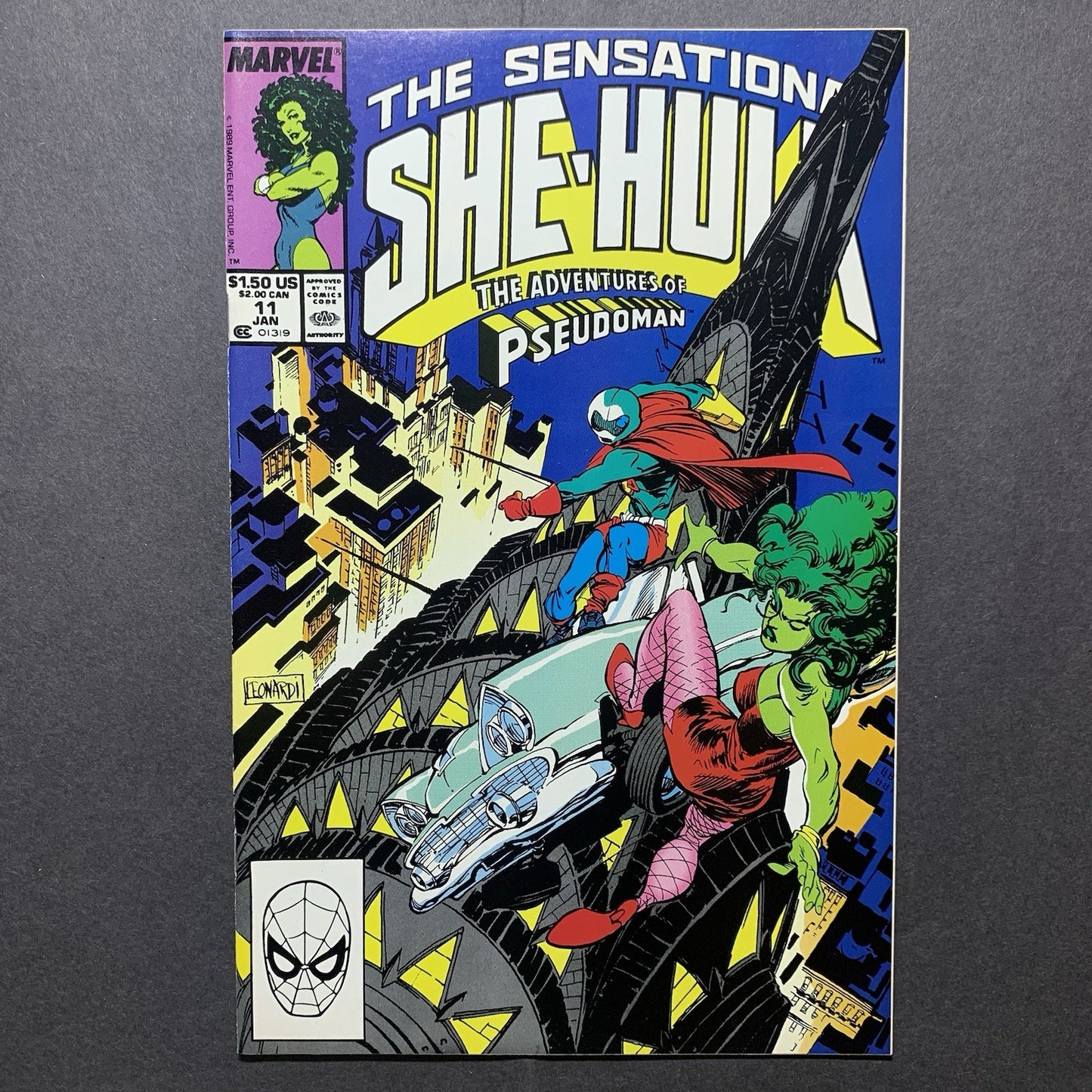 Sensational She Hulk 11/ Copper Age Marvel Comics 19890