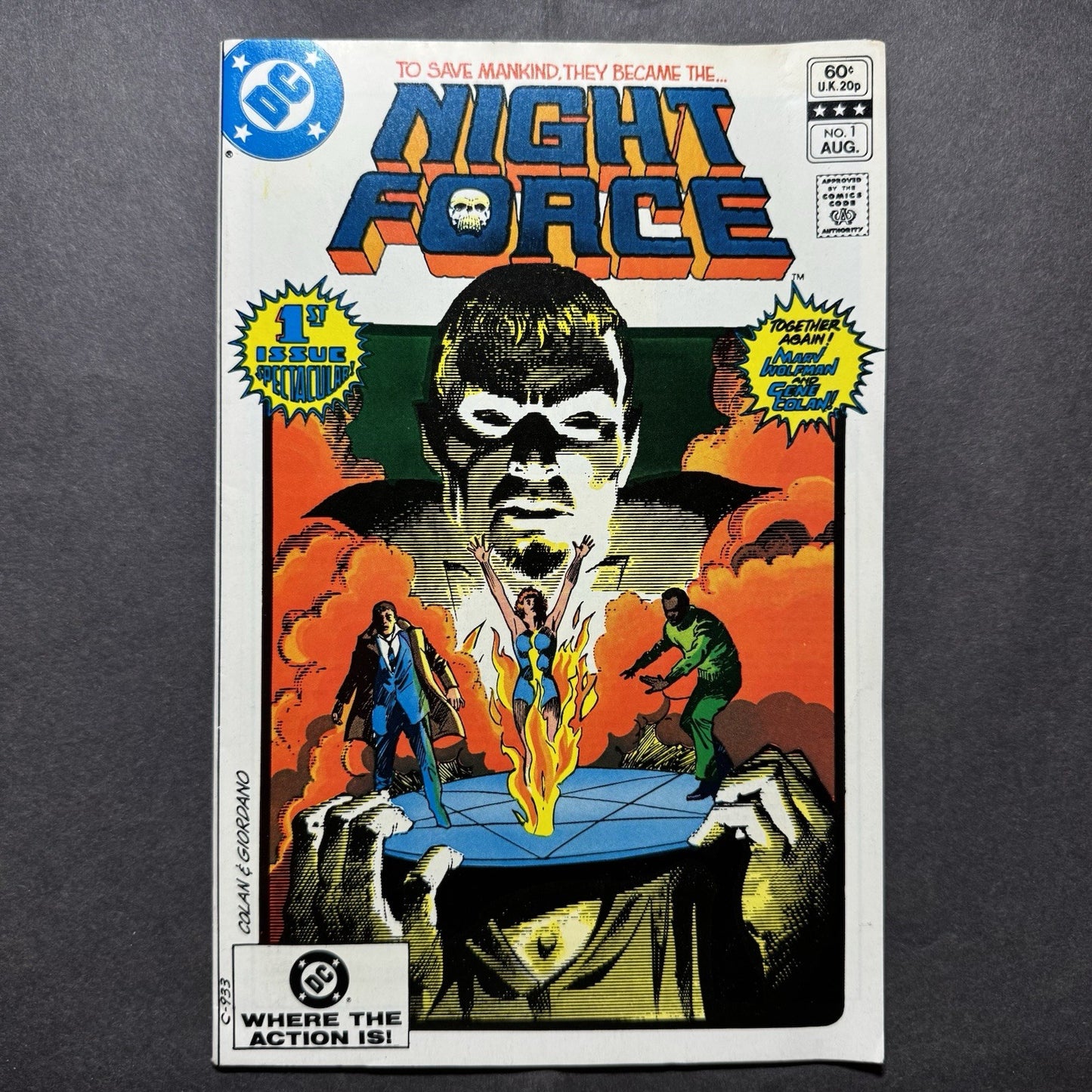 Night Force 1 - Bronze Age Dc Comics 1982