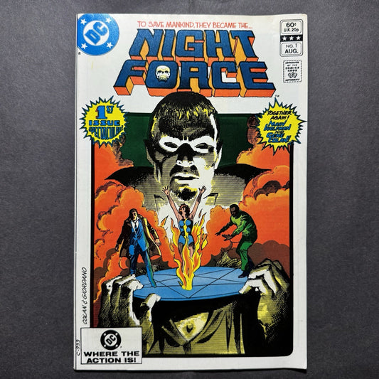 Night Force 1 - Bronze Age Dc Comics 1982