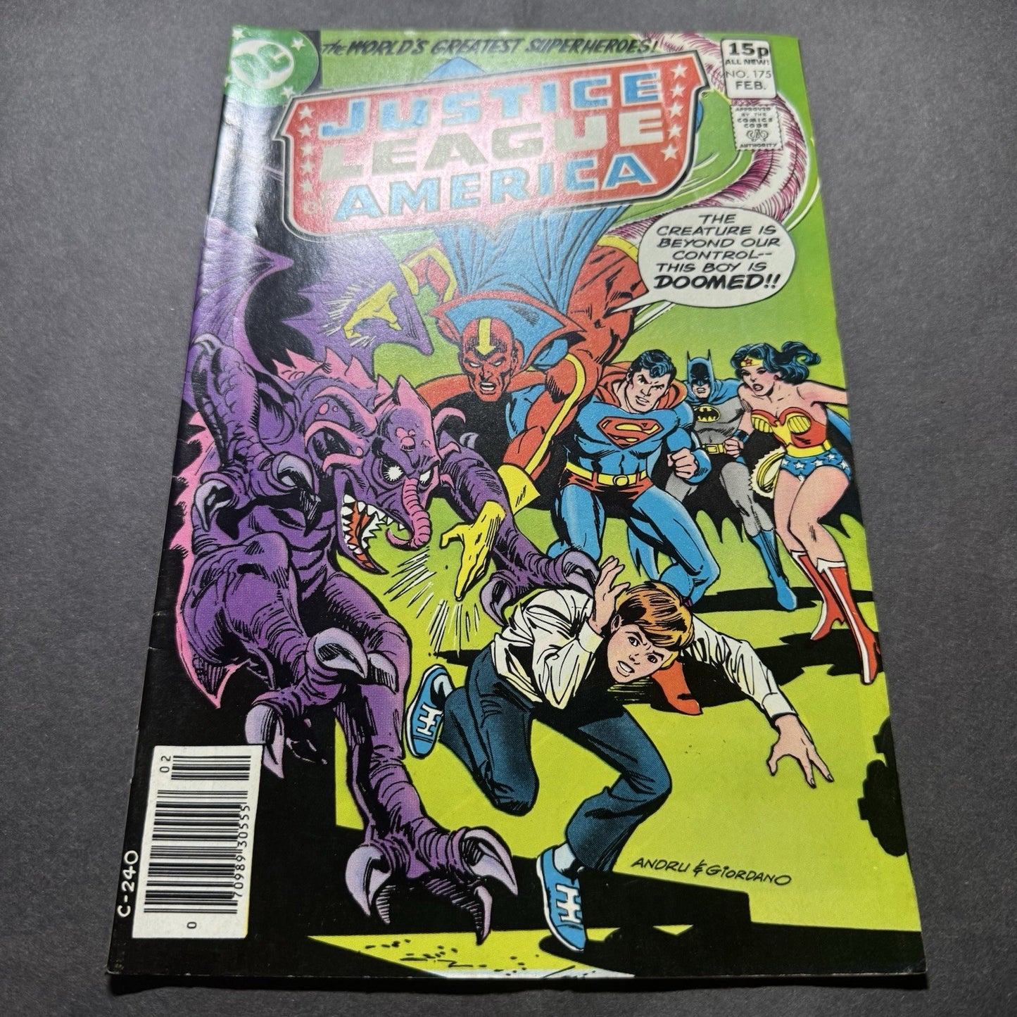 Justice League 175 - Bronze Age Dc Comics 1980