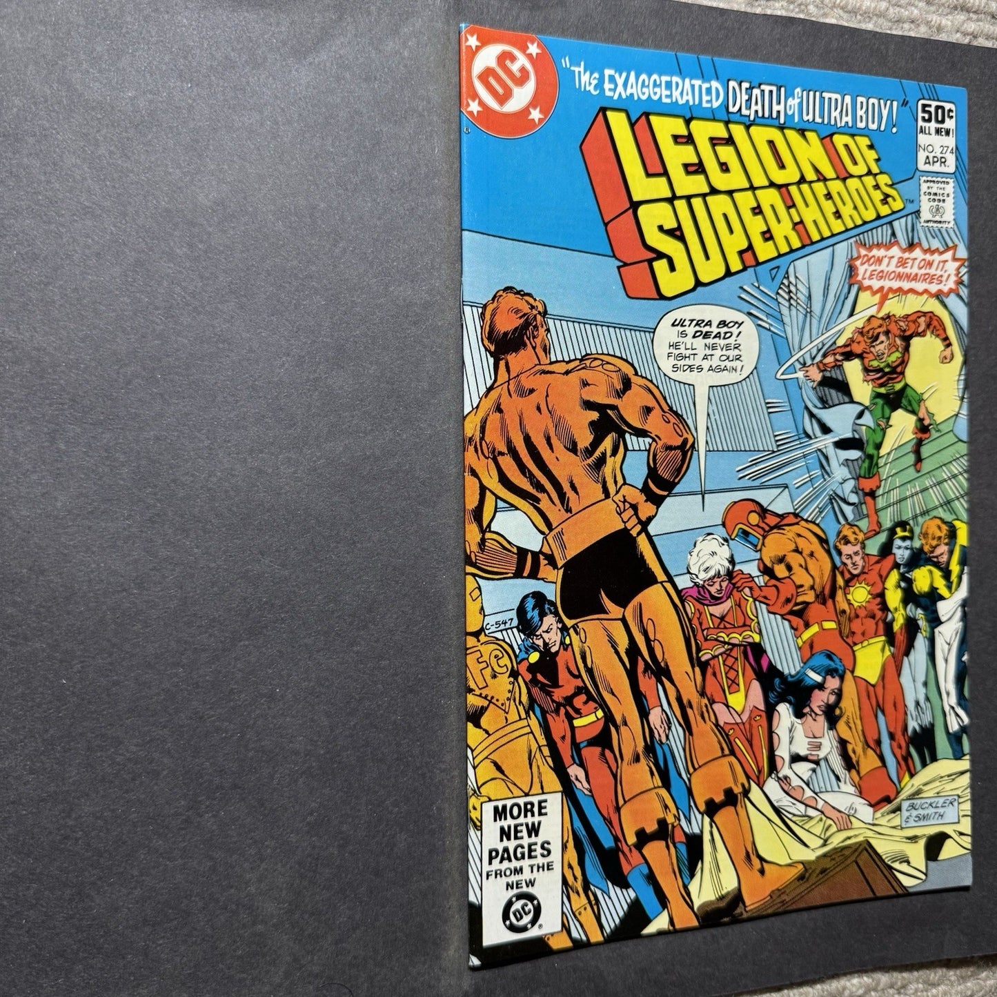 Legion Of Super-Heroes 274 - Bronze Age Dc Comics 1981