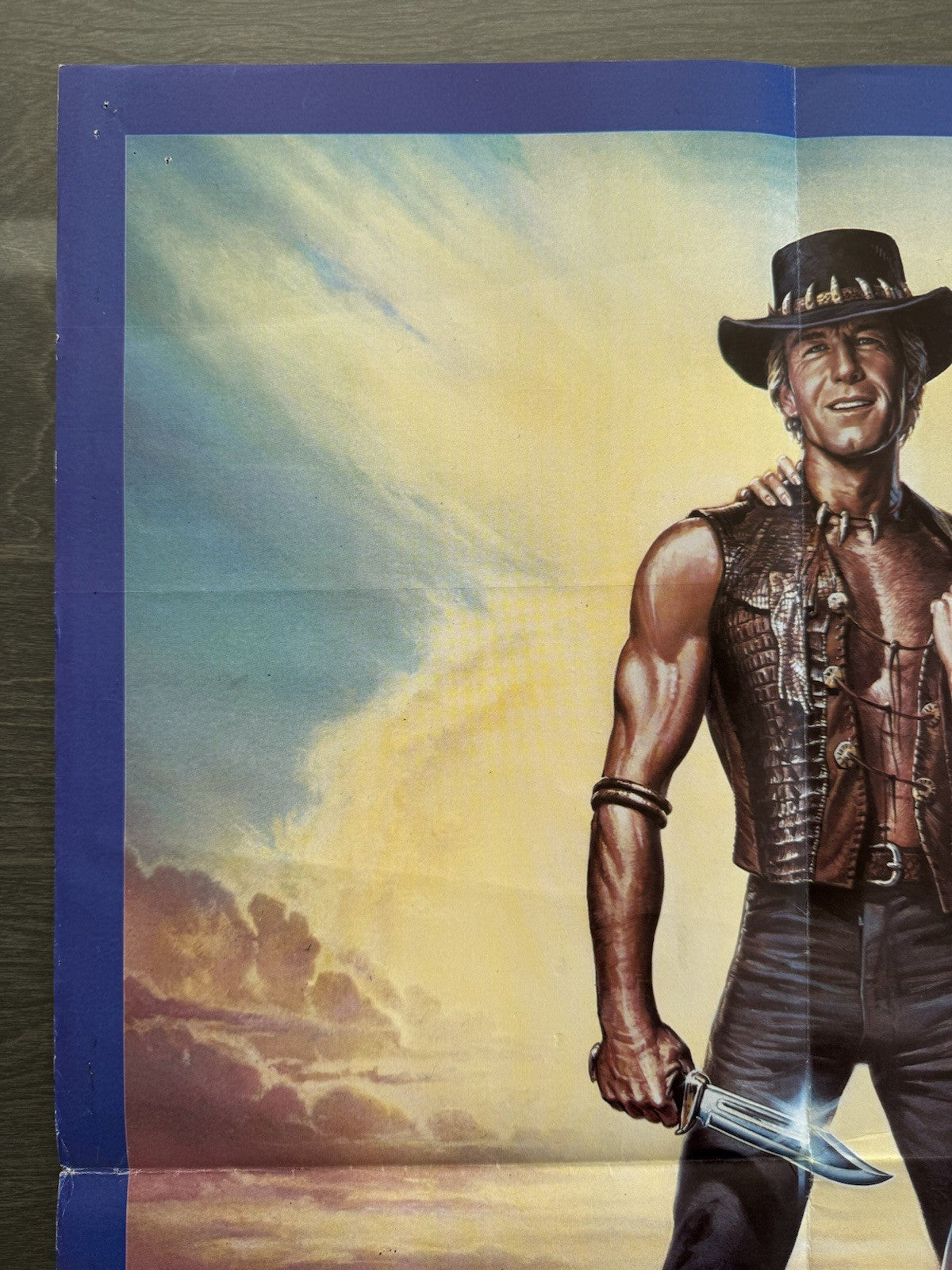 Crocodile Dundee II 1988 Original UK Quad Poster - Folded - Vintage Poster
