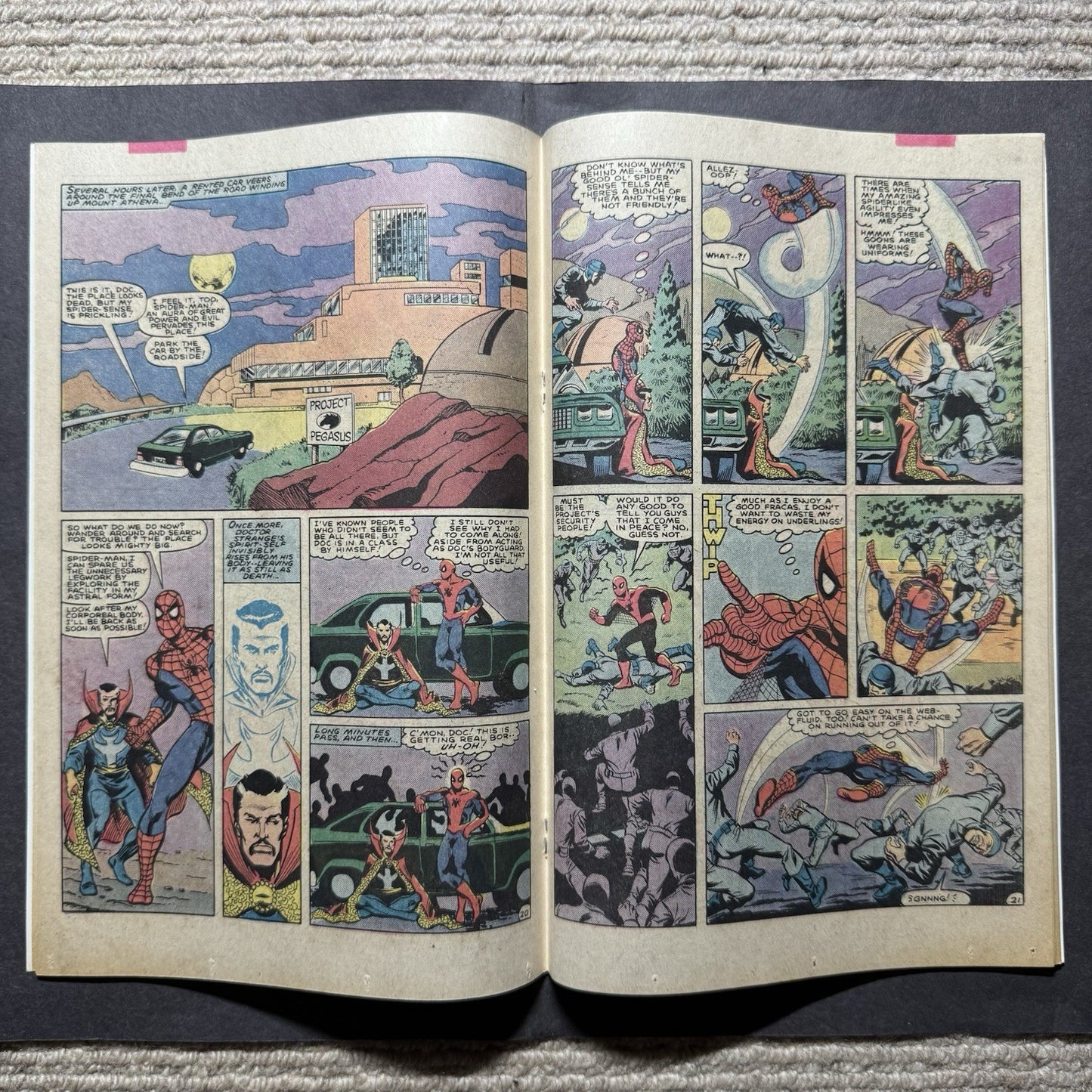 Marvel Team Up Annual 5 - 1st App Atra + Phraug - Bronze Age Marvel Comics 1982