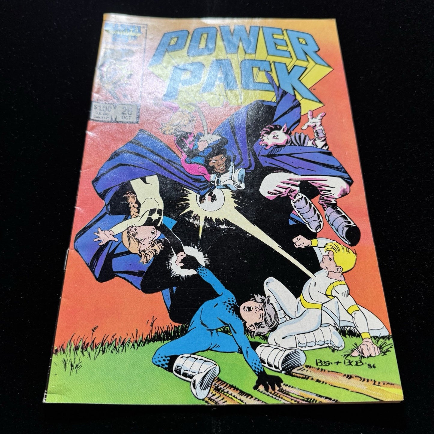Power Pack 26 - Copper Age Marvel Comics 1986