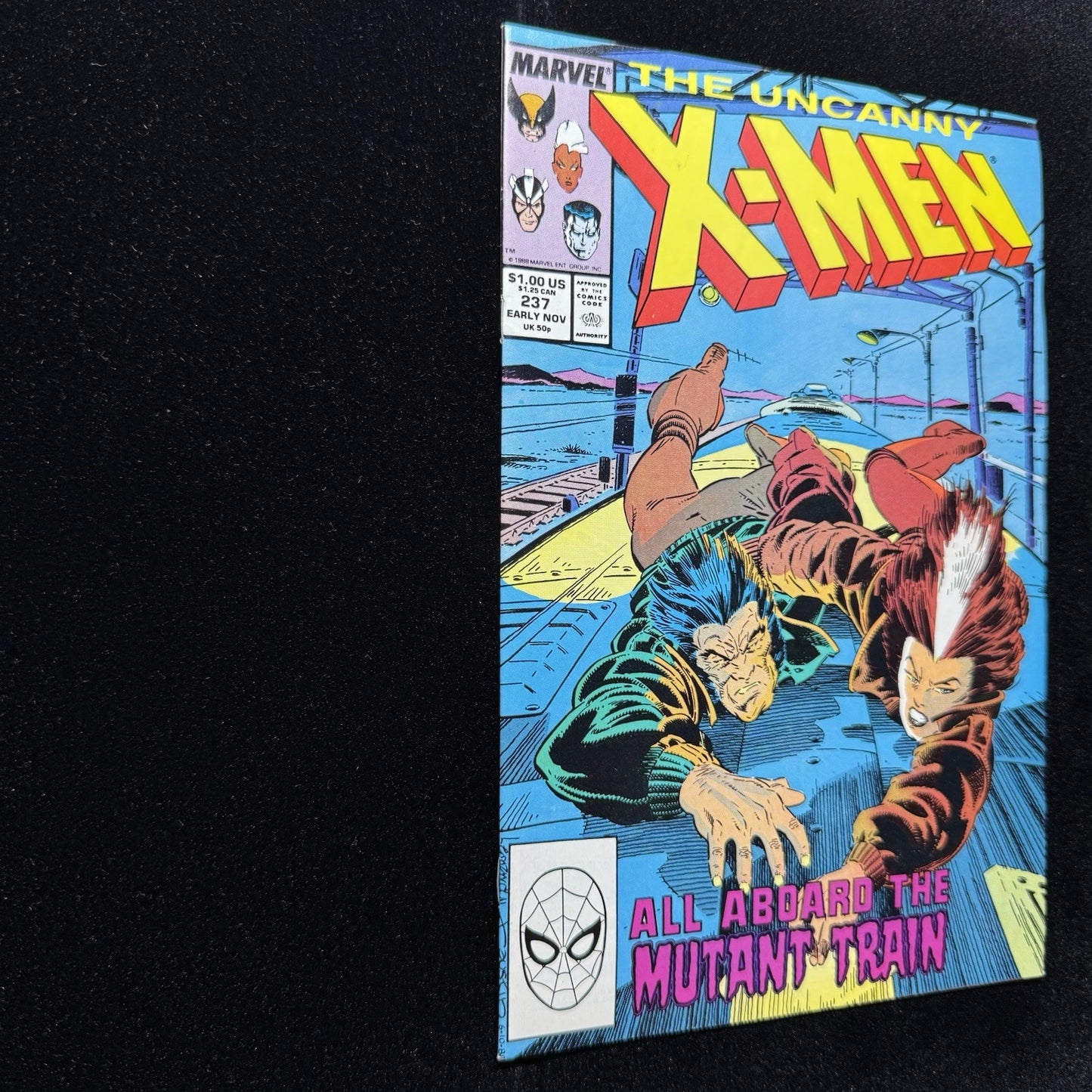 Uncanny X-Men 237 - Copper Age Marvel Comics 1988