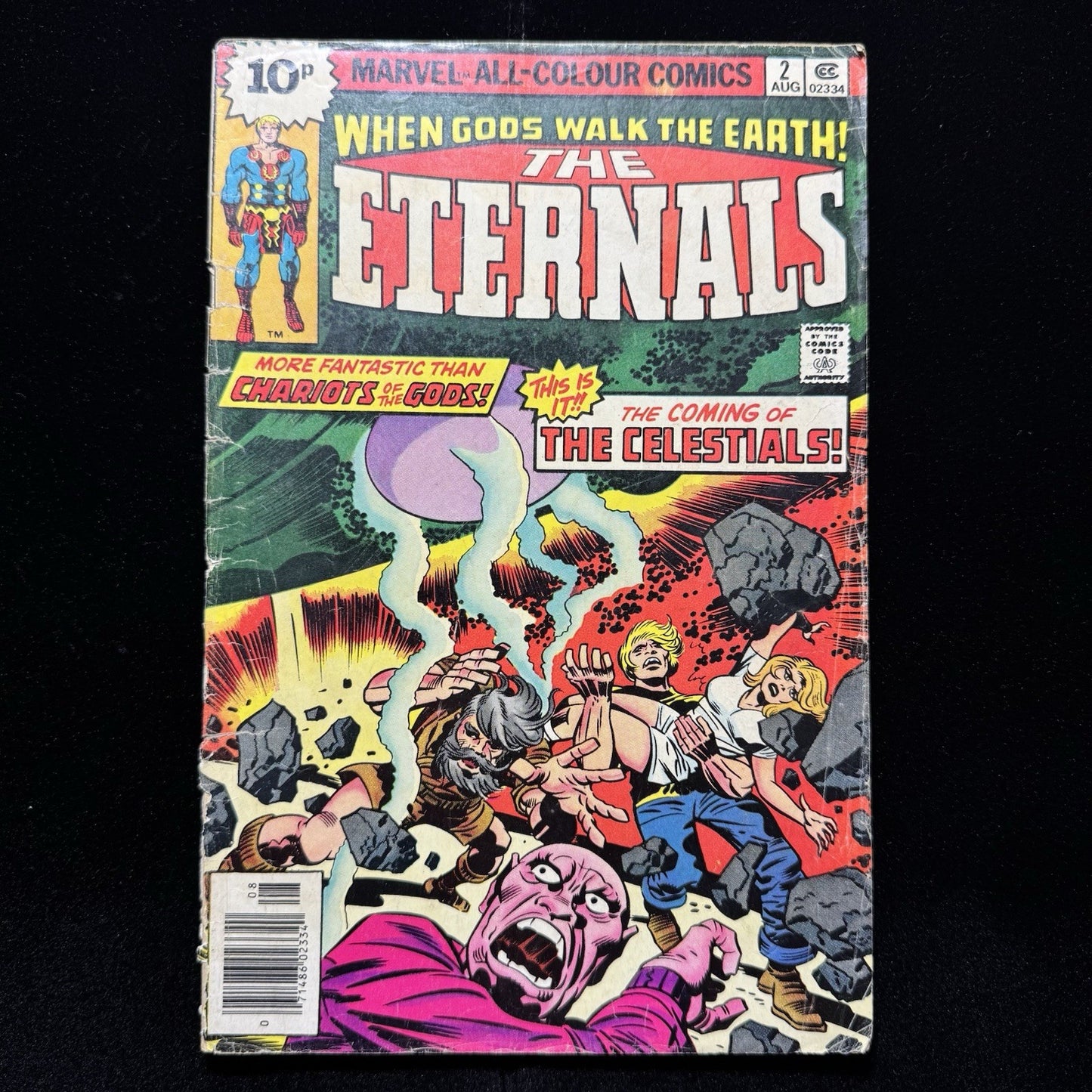 Eternals 2 - 1st App Arishem, 2nd App Eternals - Bronze Age Marvel Comics 1976