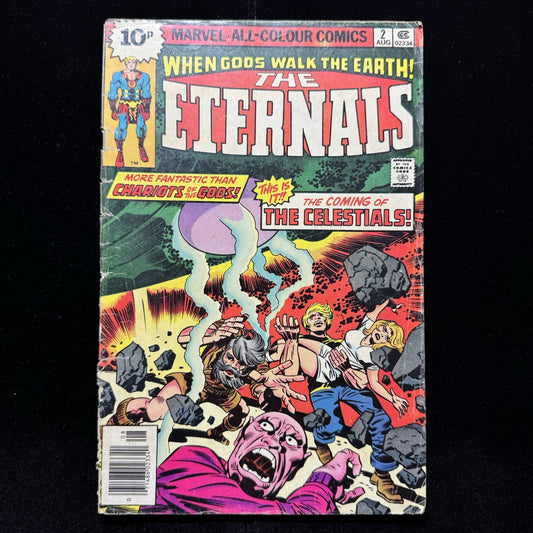 Eternals 2 - 1st App Arishem, 2nd App Eternals - Bronze Age Marvel Comics 1976