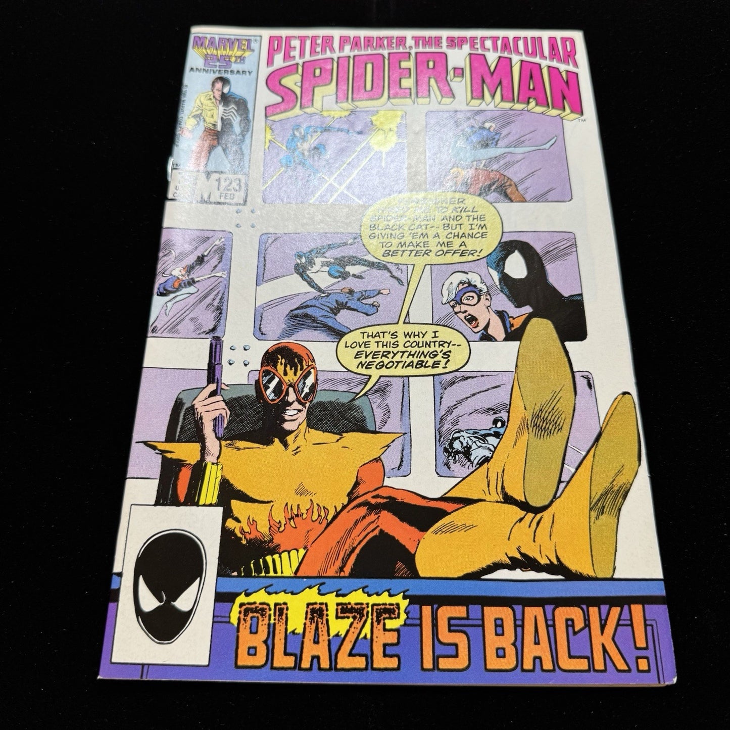 Spectacular Spider-Man 123 - Copper Age Marvel Comics 1987