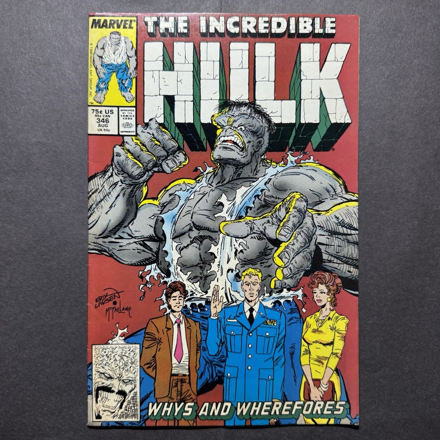 Incredible Hulk 346/ Copper Age Marvel Comics 1988