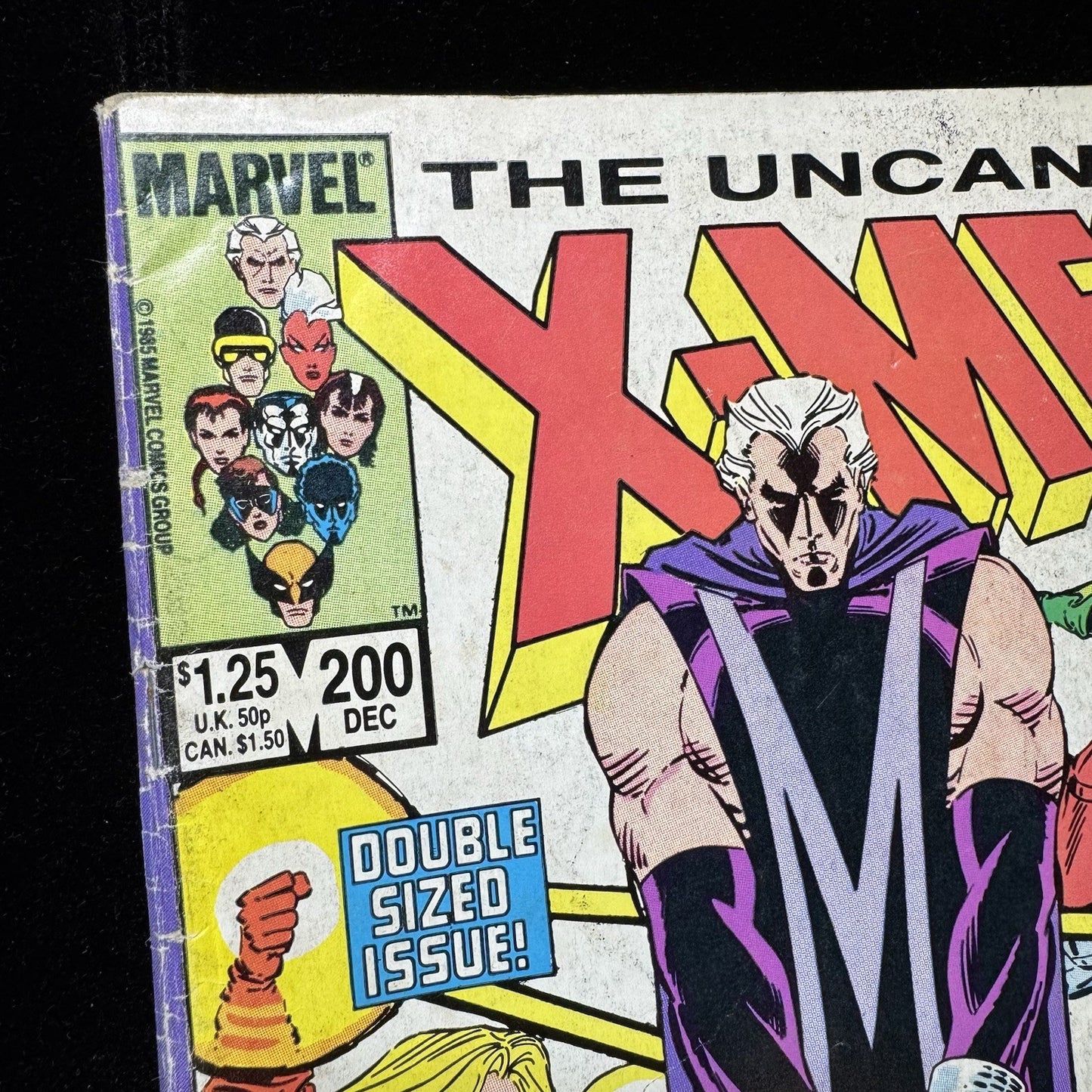 Uncanny X-Men 200 - Magneto Becomes Headmaster - Copper Age Marvel Comics 1985