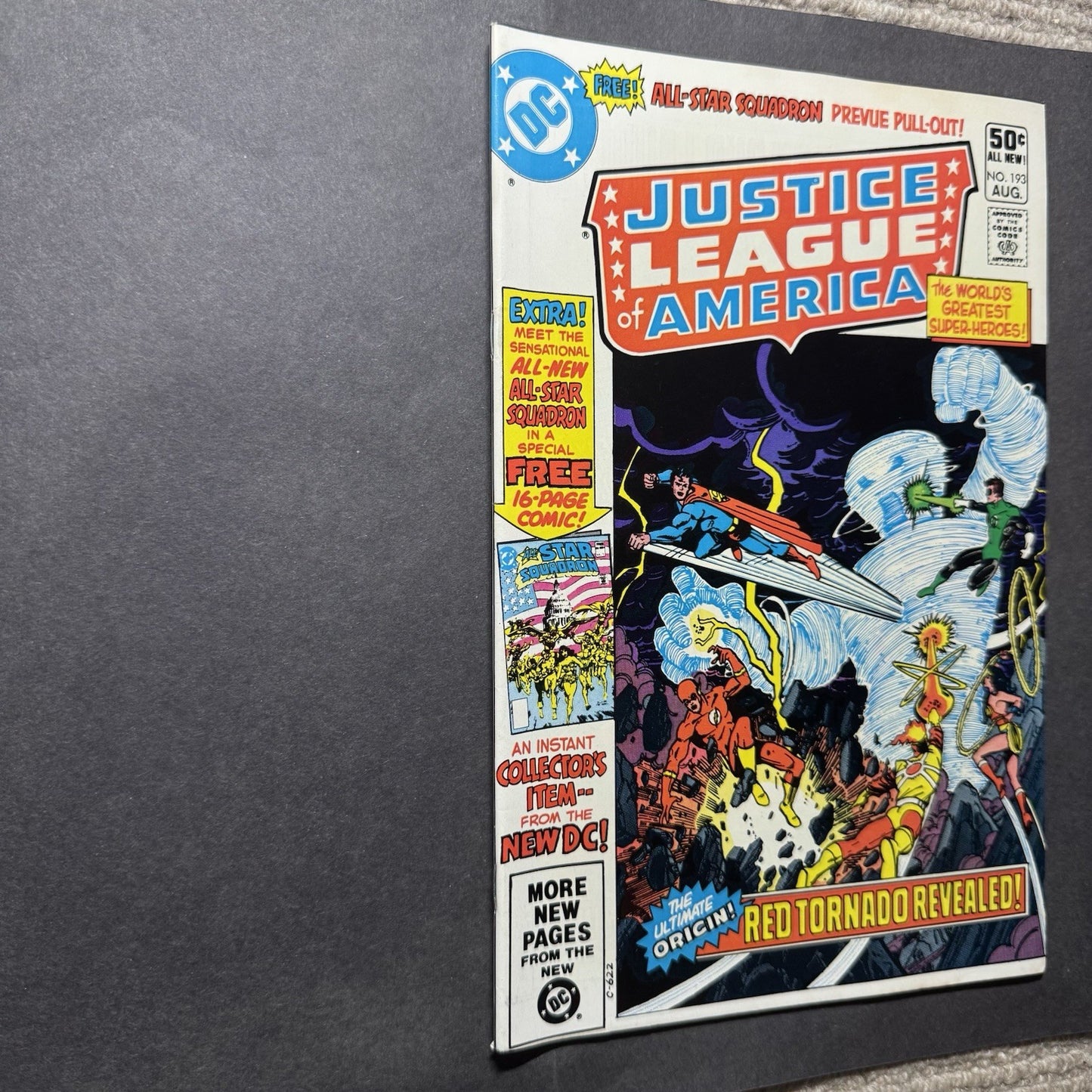 Justice League 193 - 1st App Of All Star Squadron - Bronze Age Dc Comics 1981