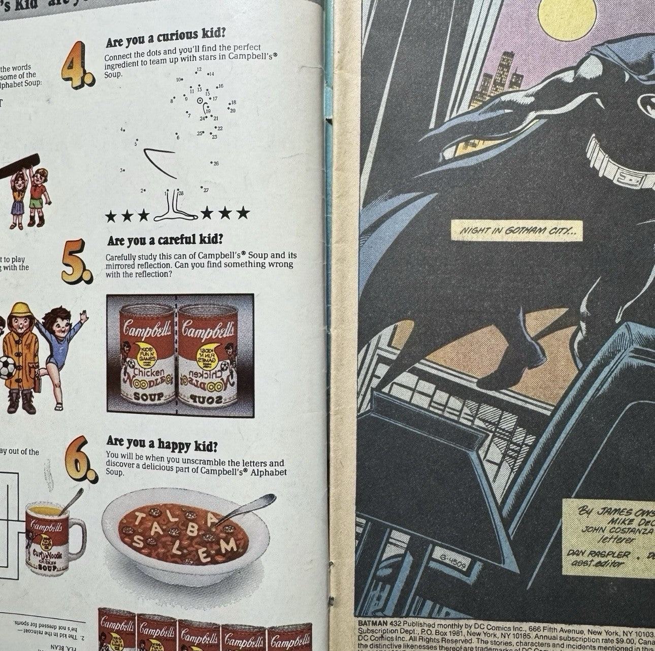 Batman 432 And Batman 434 - Comic Bundle - Copper Age Dc Comics 1989