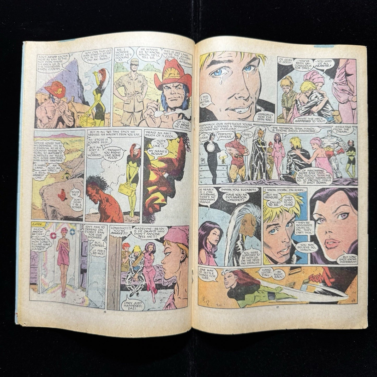 Uncanny X-Men 230 And 225 - Comic Bundle - Copper Age Marvel Comics 1988