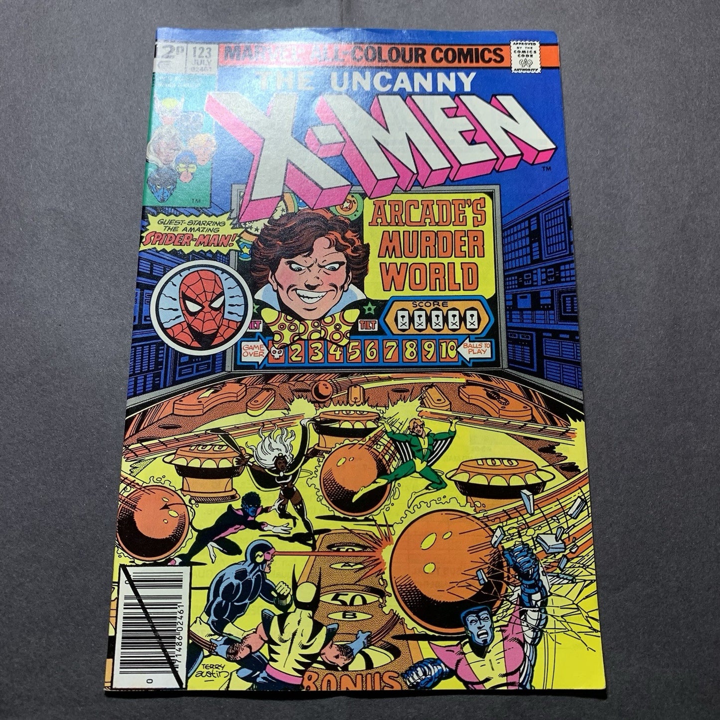 Uncanny x-men 123/ Bronze Age Marvel Comics 1979