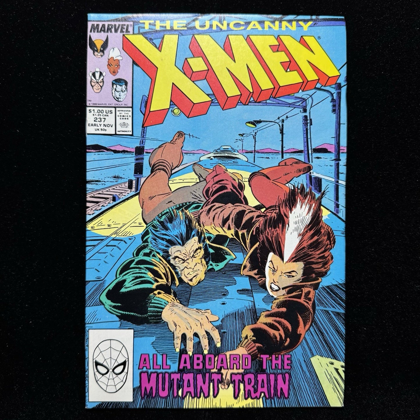 Uncanny X-Men 237 - Copper Age Marvel Comics 1988
