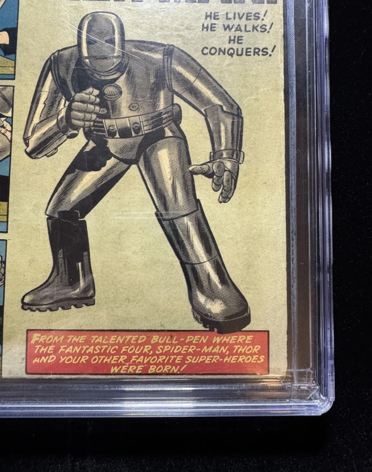 Tales Of Suspense 39/ CGC 5.0 Restored (purple Label)/ Marvel Comics 1963