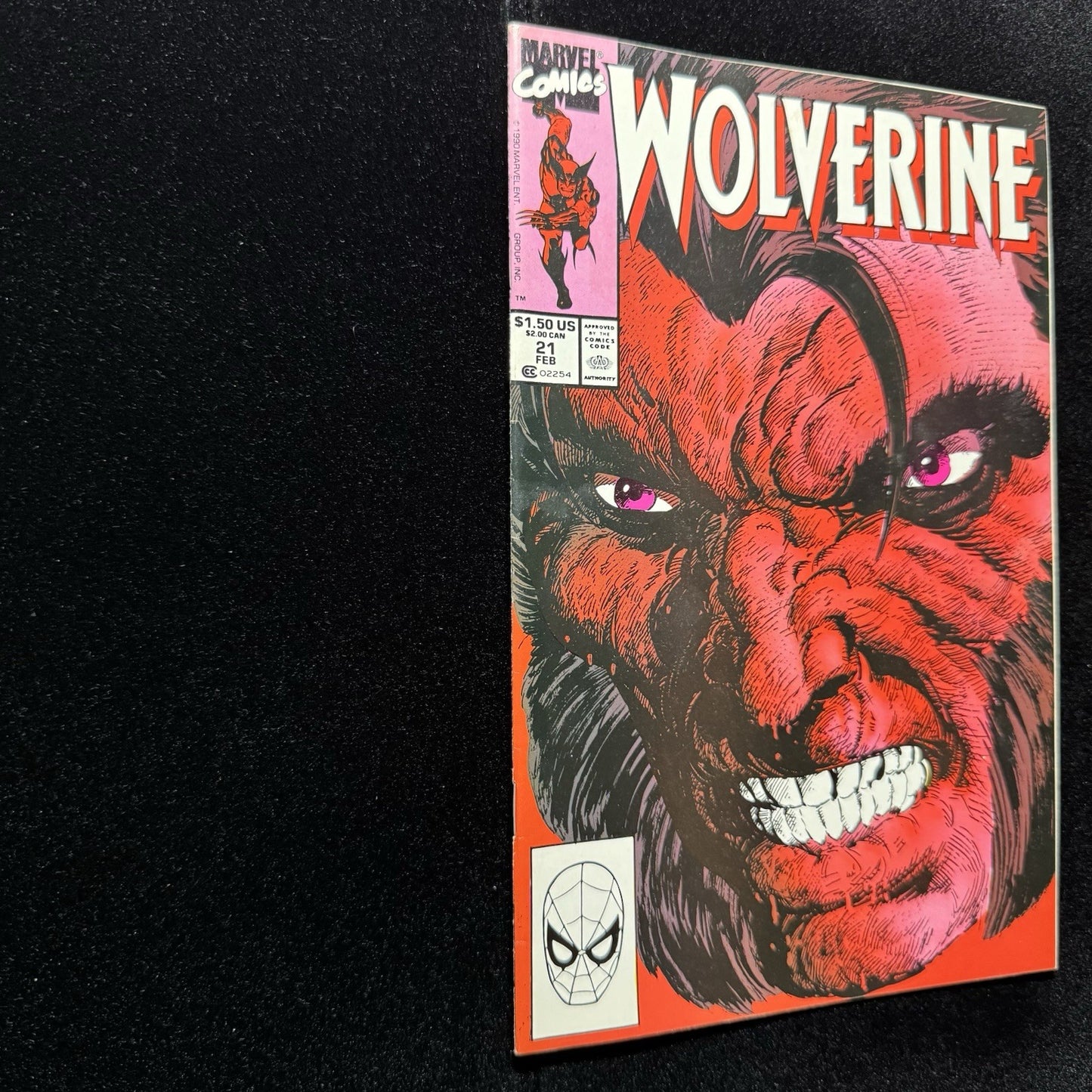 Wolverine 21 - Copper Age Marvel Comics 1990