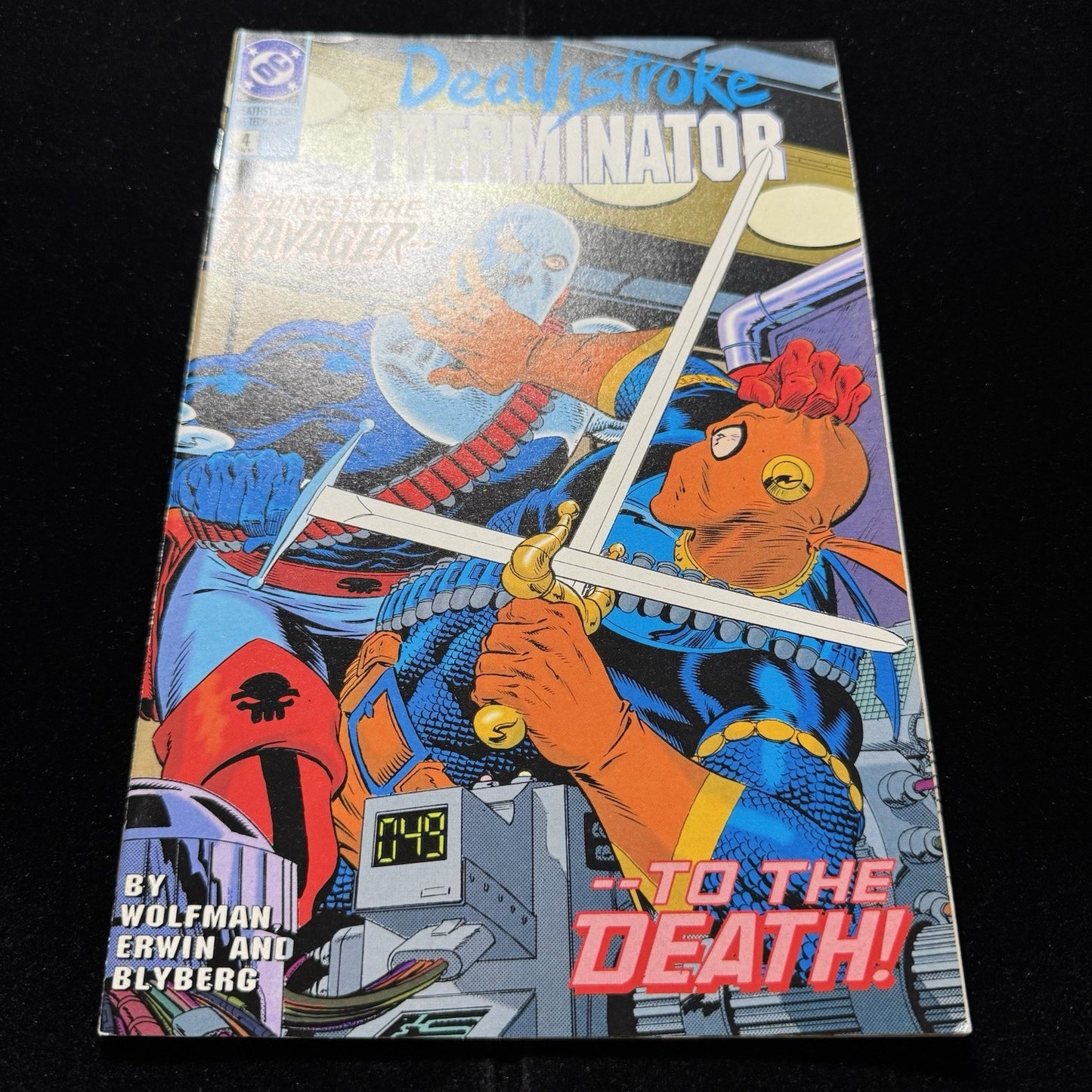 Deathstroke The Terminator 4 - Copper Age Dc Comics 1991